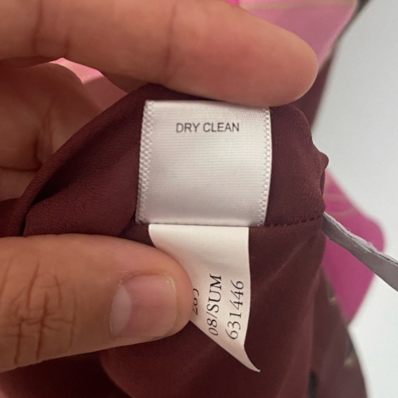 Banana Republic 100% silk Floral Halter Dress with Bold Colors Size - Picture 7 of 11